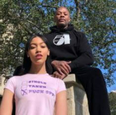 Clara Moroni ex-boyfriend Dr. Dre with his daughter Truly Young.
